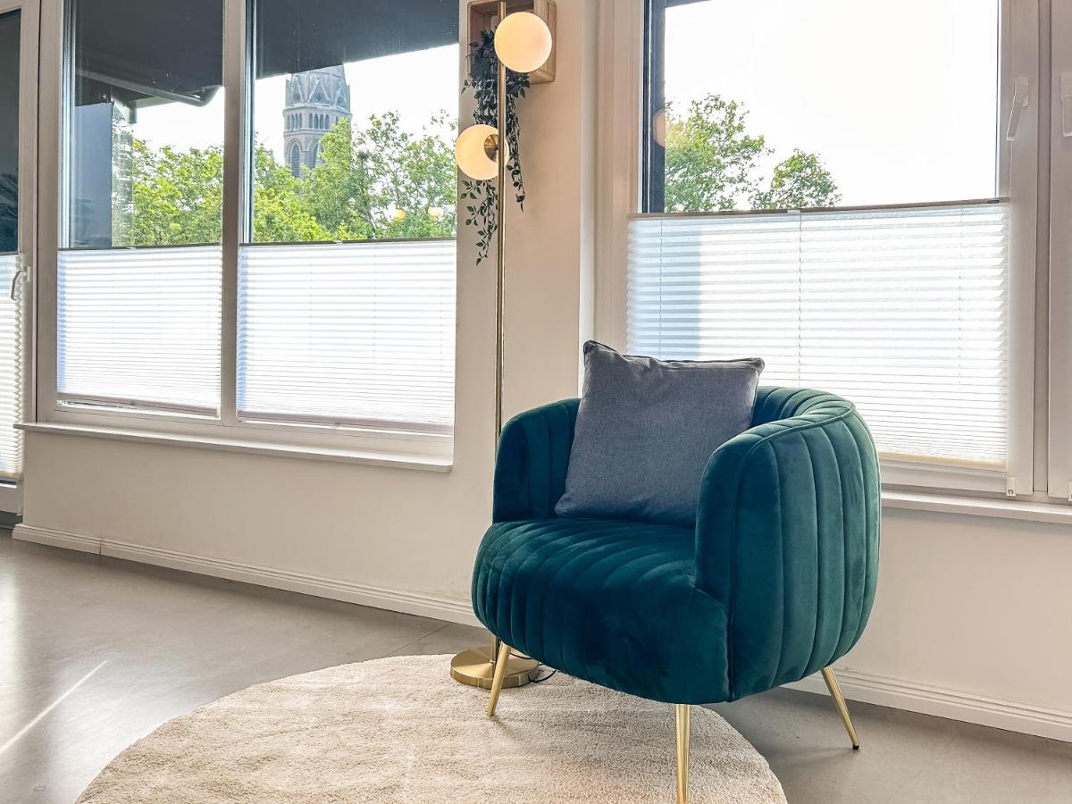 Design-Apartment - Bochum Zentrum - 2 Balkons - 118M2 - Netflix Zewnętrze zdjęcie