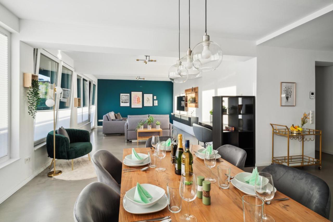 Design-Apartment - Bochum Zentrum - 2 Balkons - 118M2 - Netflix Zewnętrze zdjęcie