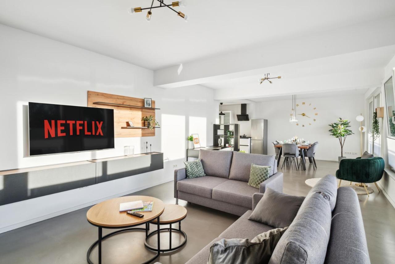 Design-Apartment - Bochum Zentrum - 2 Balkons - 118M2 - Netflix Zewnętrze zdjęcie